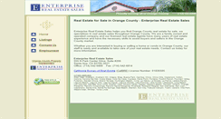 Desktop Screenshot of enterpriserealestatesales.com